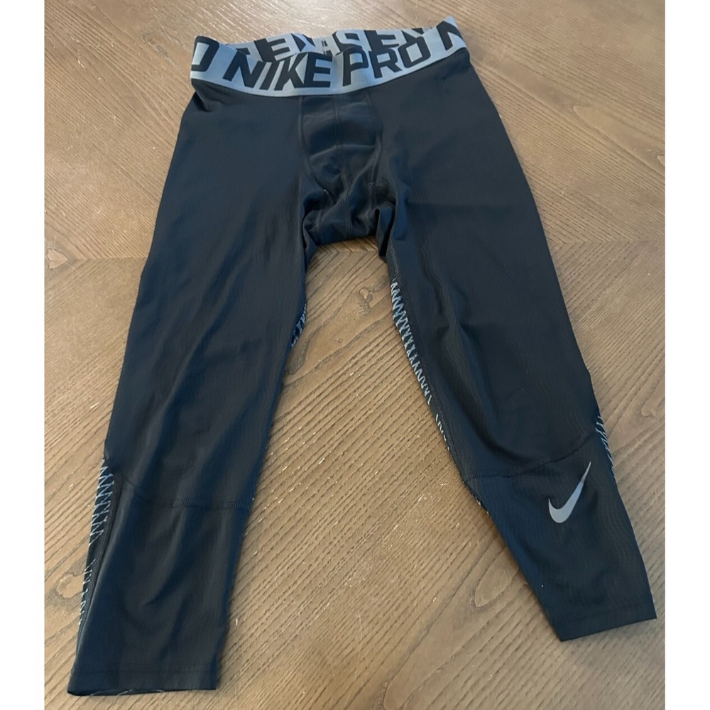 Nike Pro Hypercool Compression Pants Men's Medium Black Used